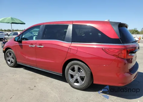 2024 Honda Odyssey Ex z USA, uszkodzony, nr VIN 5FNRL6H57RB008287